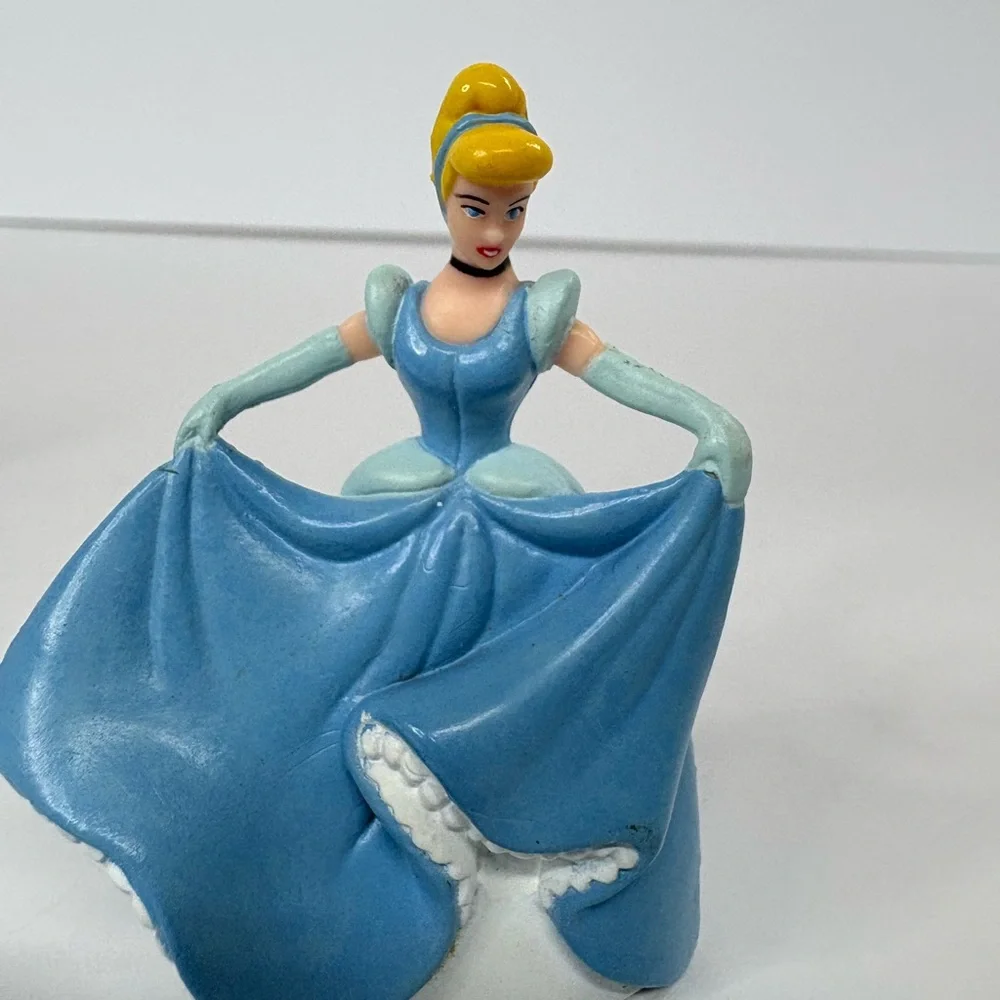 Disney Princess Cake Toppers - Pink and Blue
